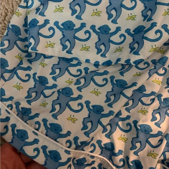Blue monkey pjs - Picture 3 of 3